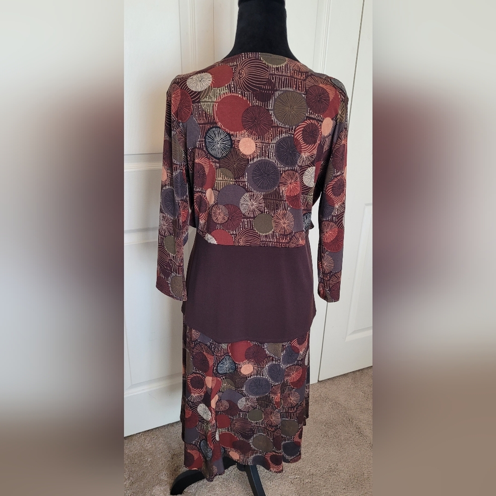 Elementz Multicolor Patterned Two-Piece Outfit Fa… - image 6